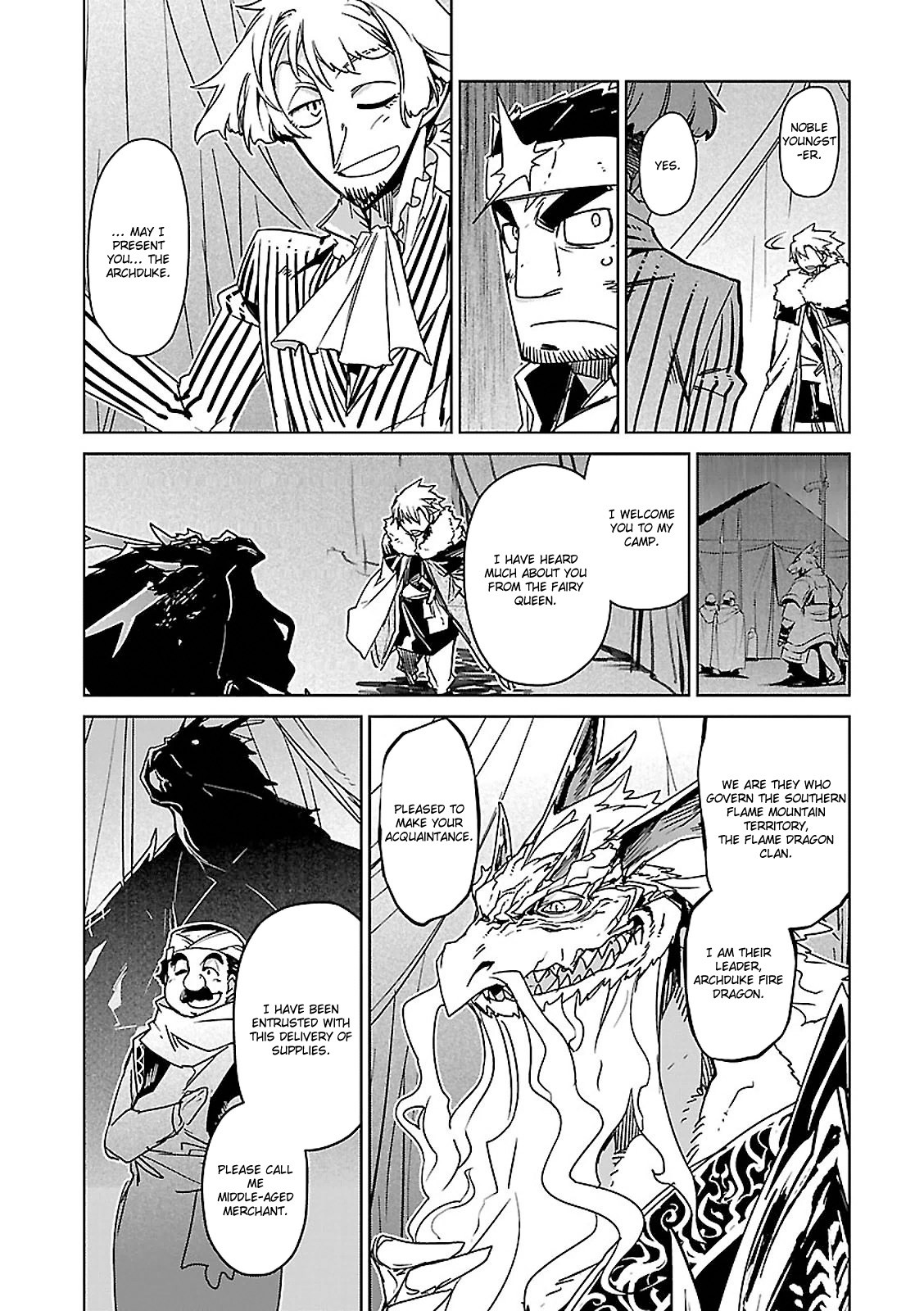 Maoyuu Maou Yuusha - "Kono Watashi no Mono Tonare, Yuusha yo" "Kotowaru!" Chapter 54 page 19 - Chapter 54