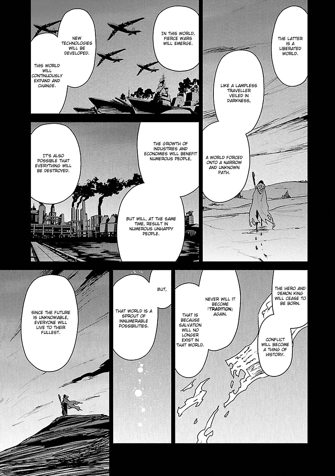 Maoyuu Maou Yuusha - "Kono Watashi no Mono Tonare, Yuusha yo" "Kotowaru!" Chapter 54 page 5 - Chapter 54