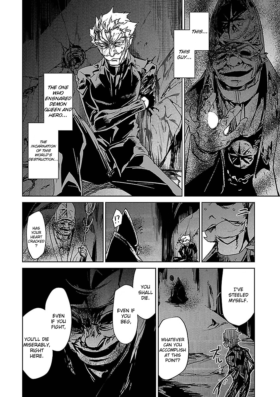 Maoyuu Maou Yuusha - "Kono Watashi no Mono Tonare, Yuusha yo" "Kotowaru!" Chapter 55 page 31 - Chapter 55