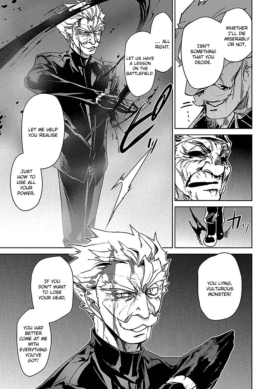 Maoyuu Maou Yuusha - "Kono Watashi no Mono Tonare, Yuusha yo" "Kotowaru!" Chapter 55 page 32 - Chapter 55