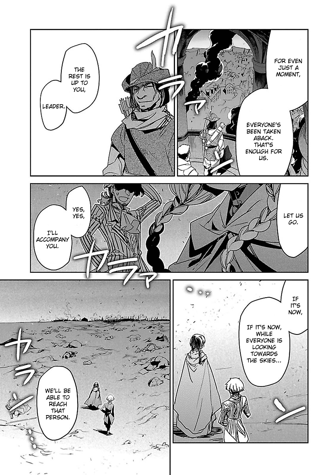 Maoyuu Maou Yuusha - "Kono Watashi no Mono Tonare, Yuusha yo" "Kotowaru!" Chapter 55 page 48 - Chapter 55