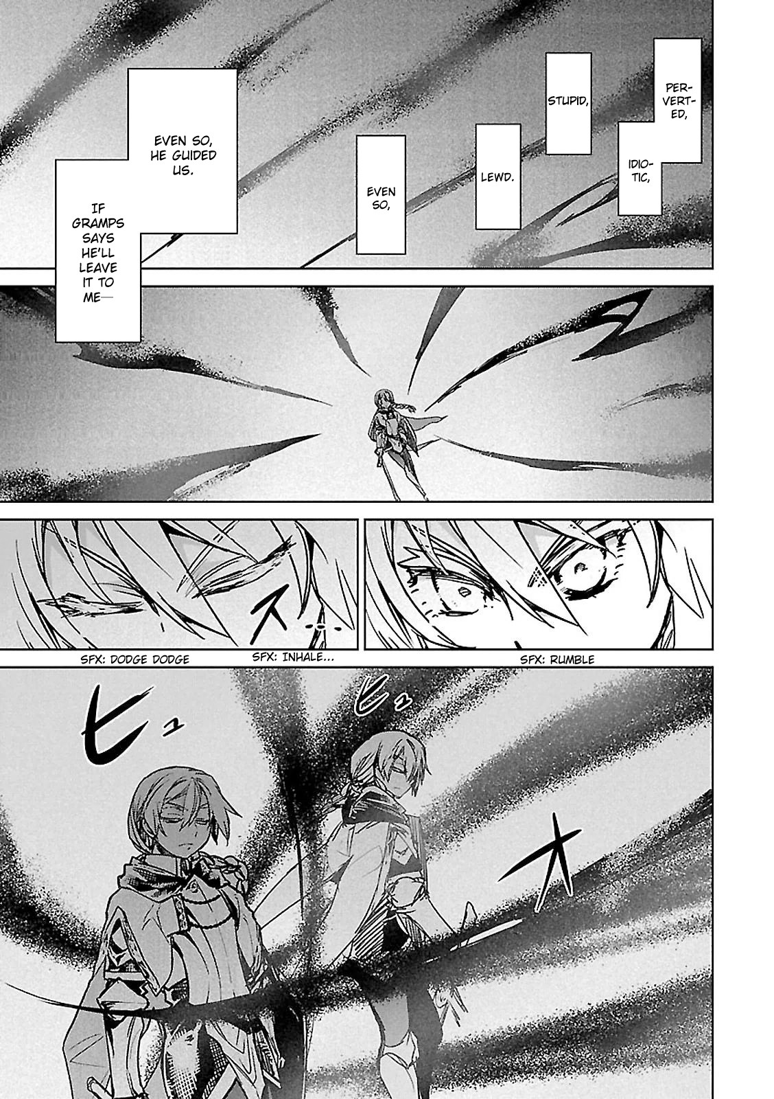 Maoyuu Maou Yuusha - "Kono Watashi no Mono Tonare, Yuusha yo" "Kotowaru!" Chapter 56 page 12 - Chapter 56