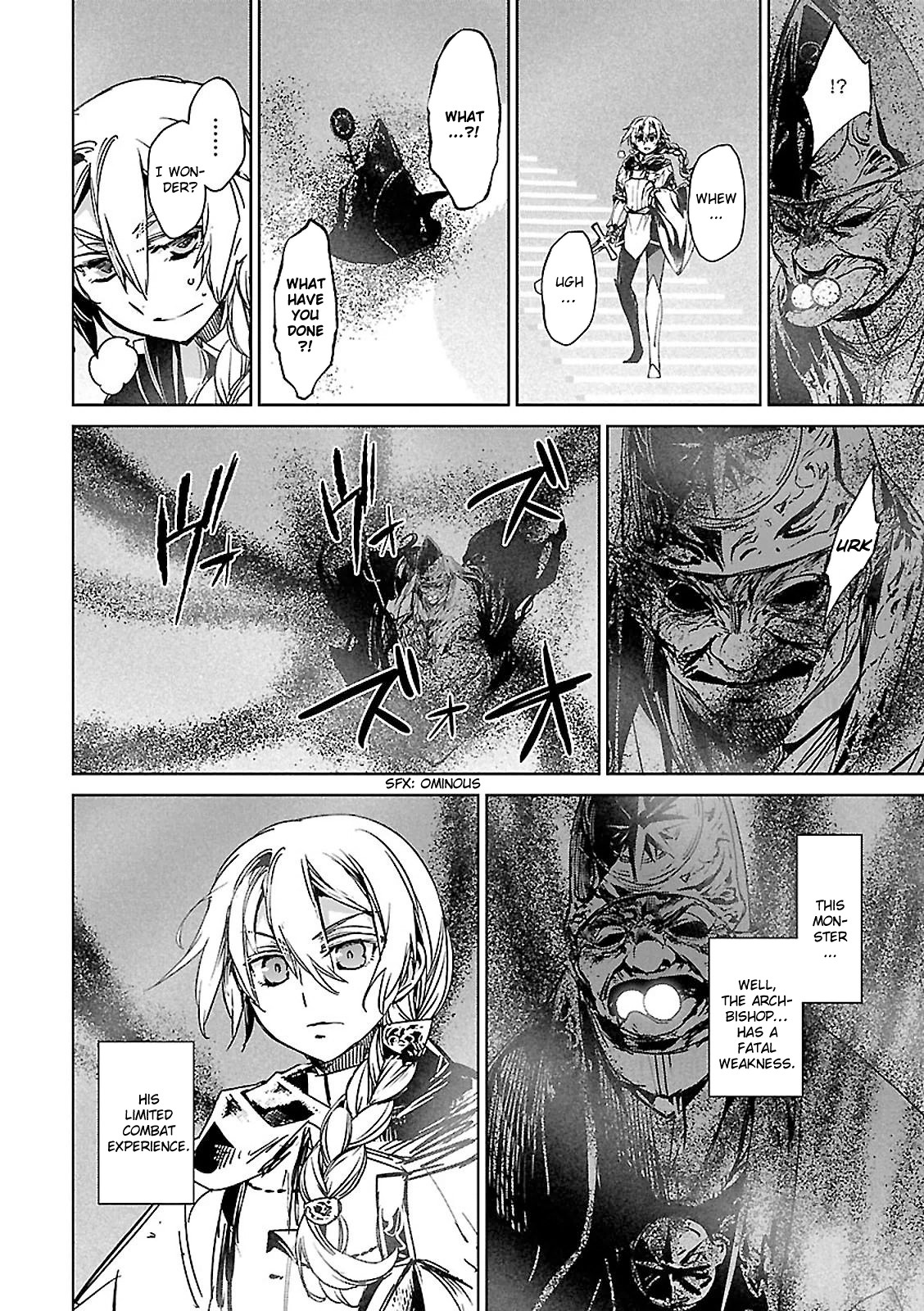 Maoyuu Maou Yuusha - "Kono Watashi no Mono Tonare, Yuusha yo" "Kotowaru!" Chapter 56 page 13 - Chapter 56