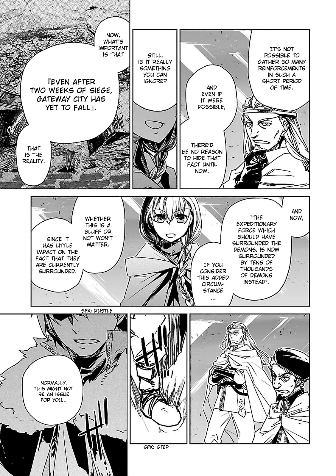 Maoyuu Maou Yuusha - "Kono Watashi no Mono Tonare, Yuusha yo" "Kotowaru!" Chapter 56 page 20 - Chapter 56