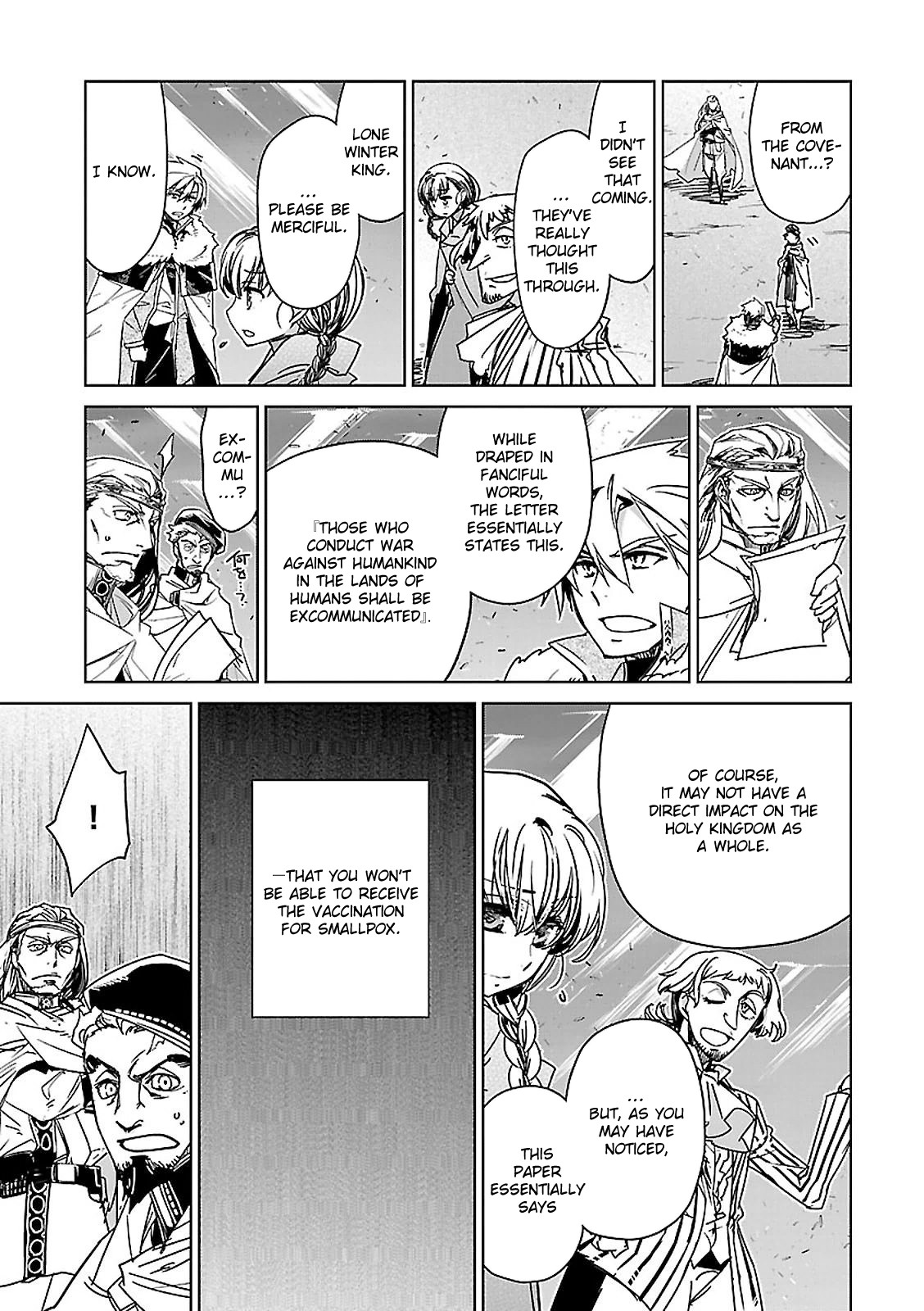 Maoyuu Maou Yuusha - "Kono Watashi no Mono Tonare, Yuusha yo" "Kotowaru!" Chapter 56 page 24 - Chapter 56