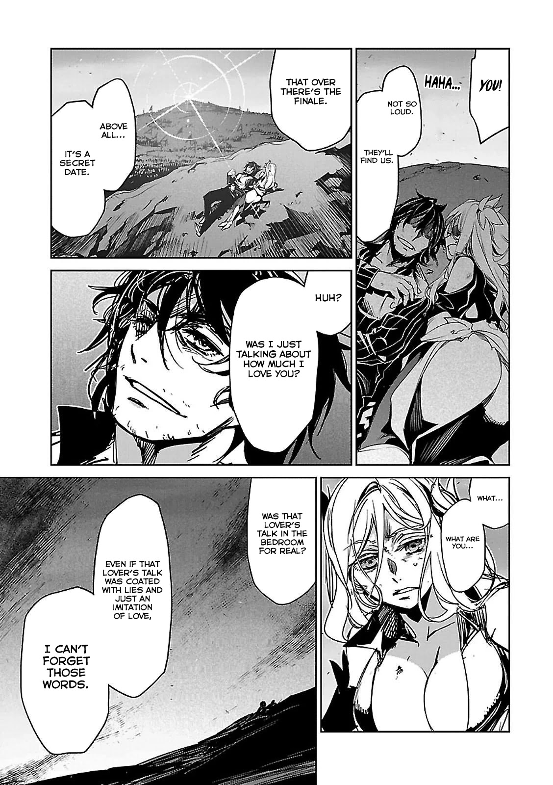 Maoyuu Maou Yuusha - "Kono Watashi no Mono Tonare, Yuusha yo" "Kotowaru!" Chapter 57 page 14 - Chapter 57
