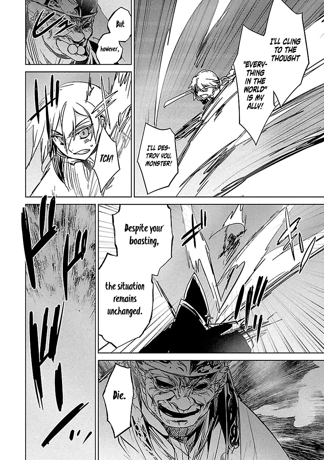 Maoyuu Maou Yuusha - "Kono Watashi no Mono Tonare, Yuusha yo" "Kotowaru!" Chapter 57 page 31 - Chapter 57