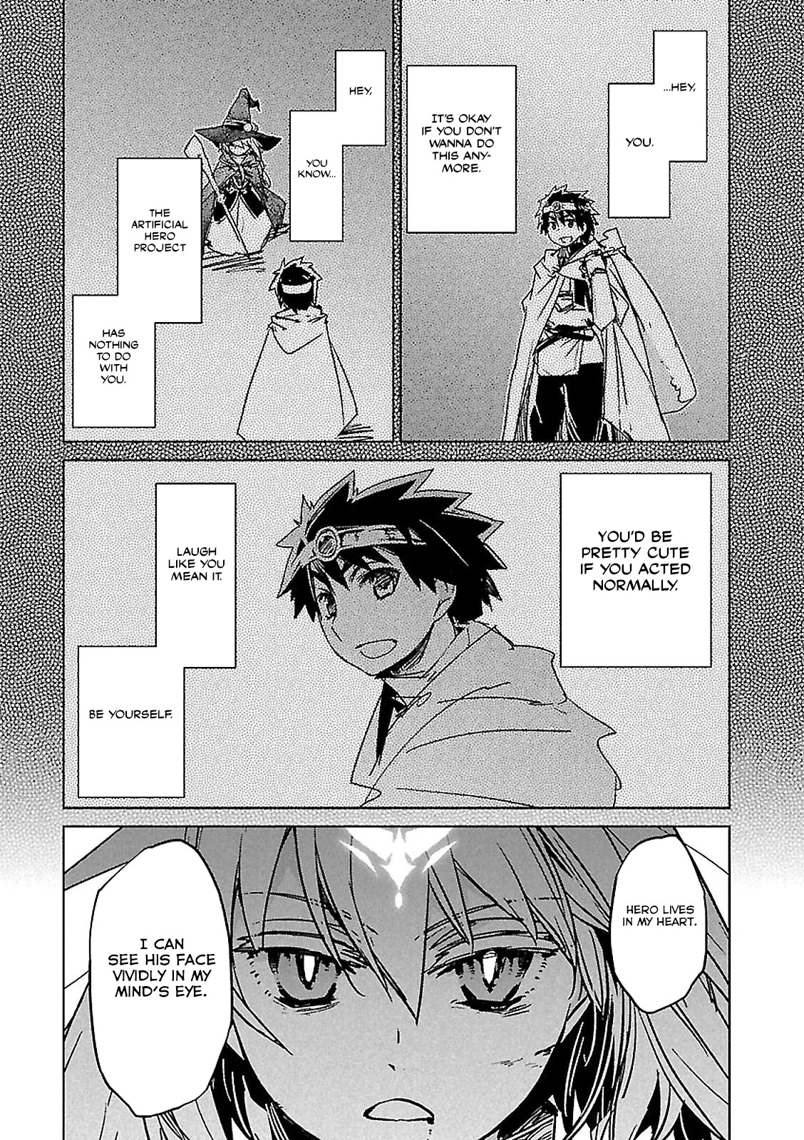 Maoyuu Maou Yuusha - "Kono Watashi no Mono Tonare, Yuusha yo" "Kotowaru!" Chapter 57 page 33 - Chapter 57