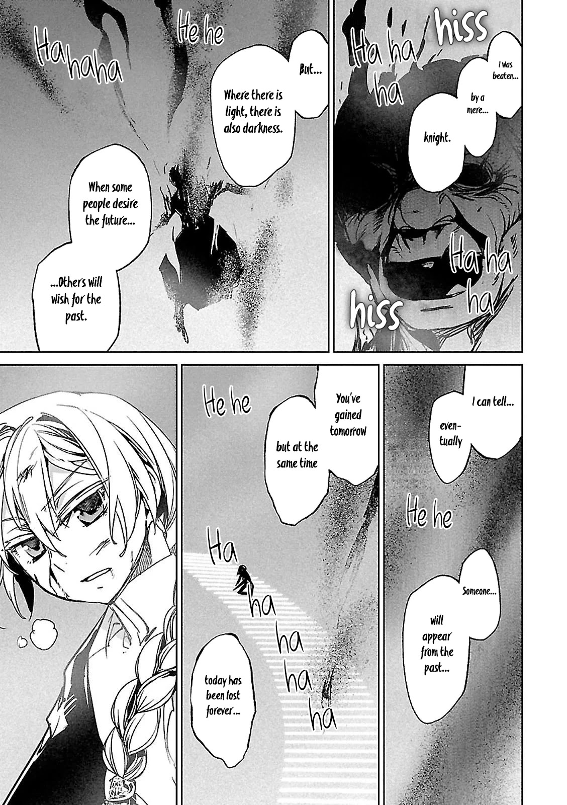 Maoyuu Maou Yuusha - "Kono Watashi no Mono Tonare, Yuusha yo" "Kotowaru!" Chapter 57 page 39 - Chapter 57