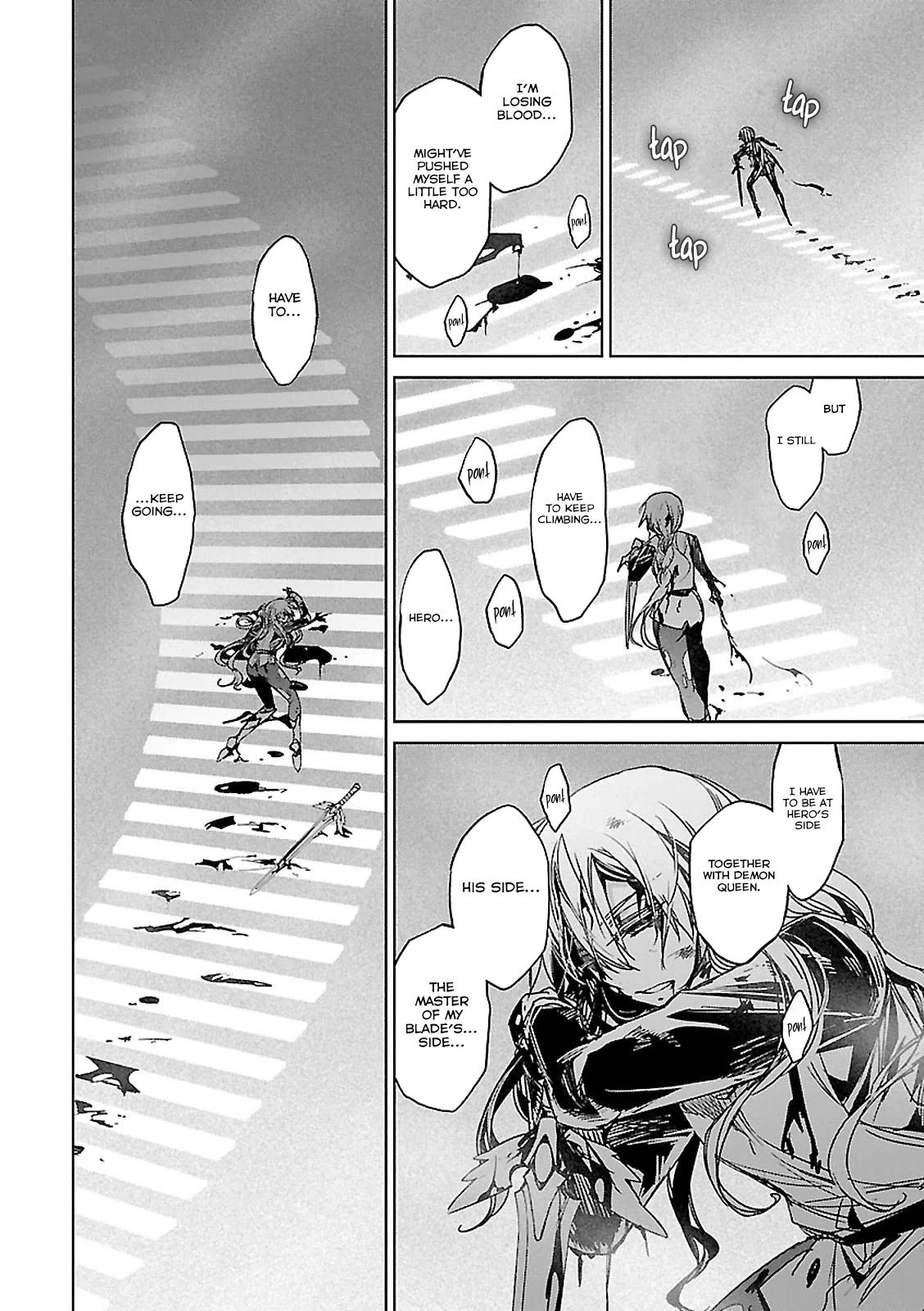 Maoyuu Maou Yuusha - "Kono Watashi no Mono Tonare, Yuusha yo" "Kotowaru!" Chapter 57 page 40 - Chapter 57