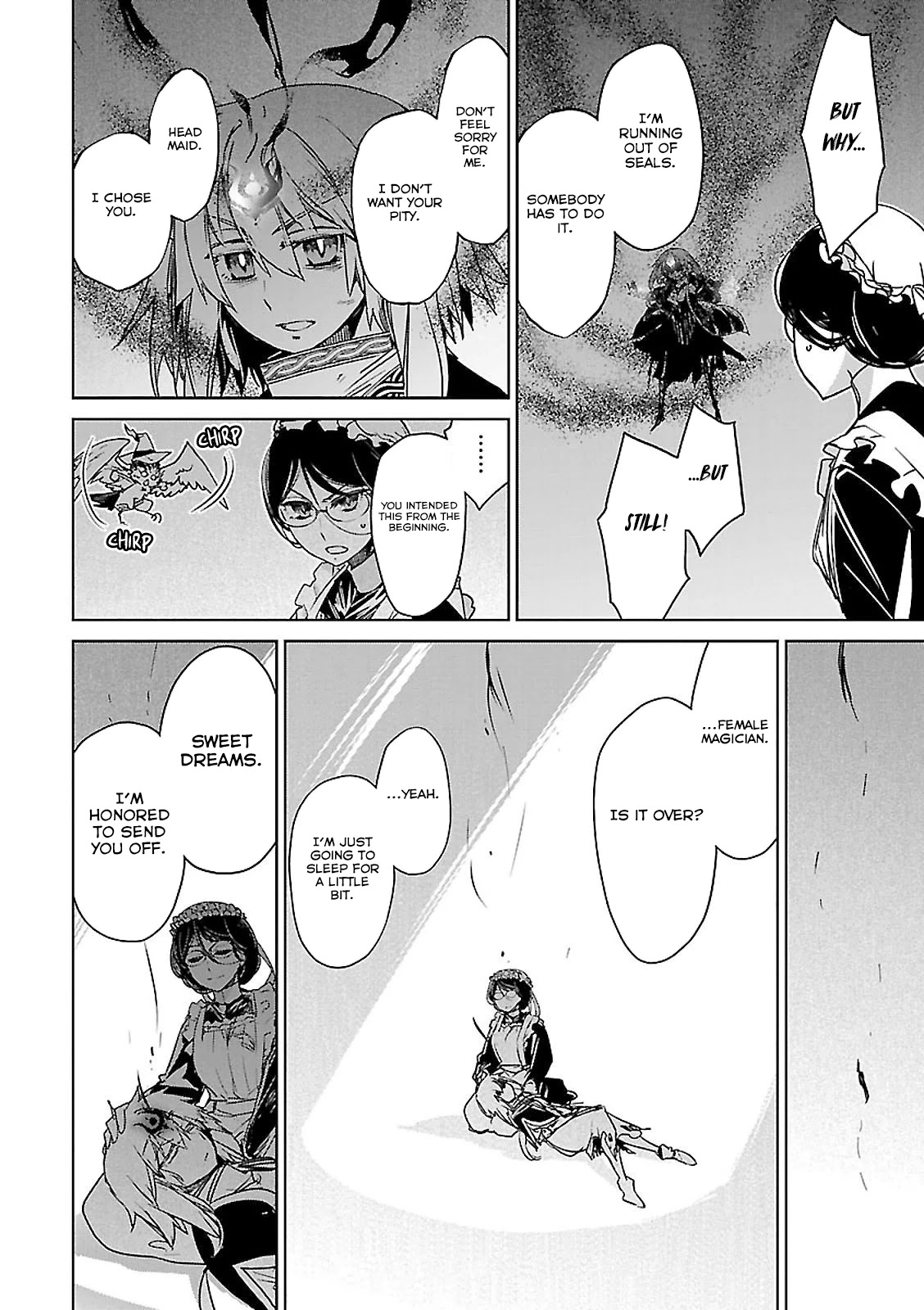 Maoyuu Maou Yuusha - "Kono Watashi no Mono Tonare, Yuusha yo" "Kotowaru!" Chapter 57 page 42 - Chapter 57