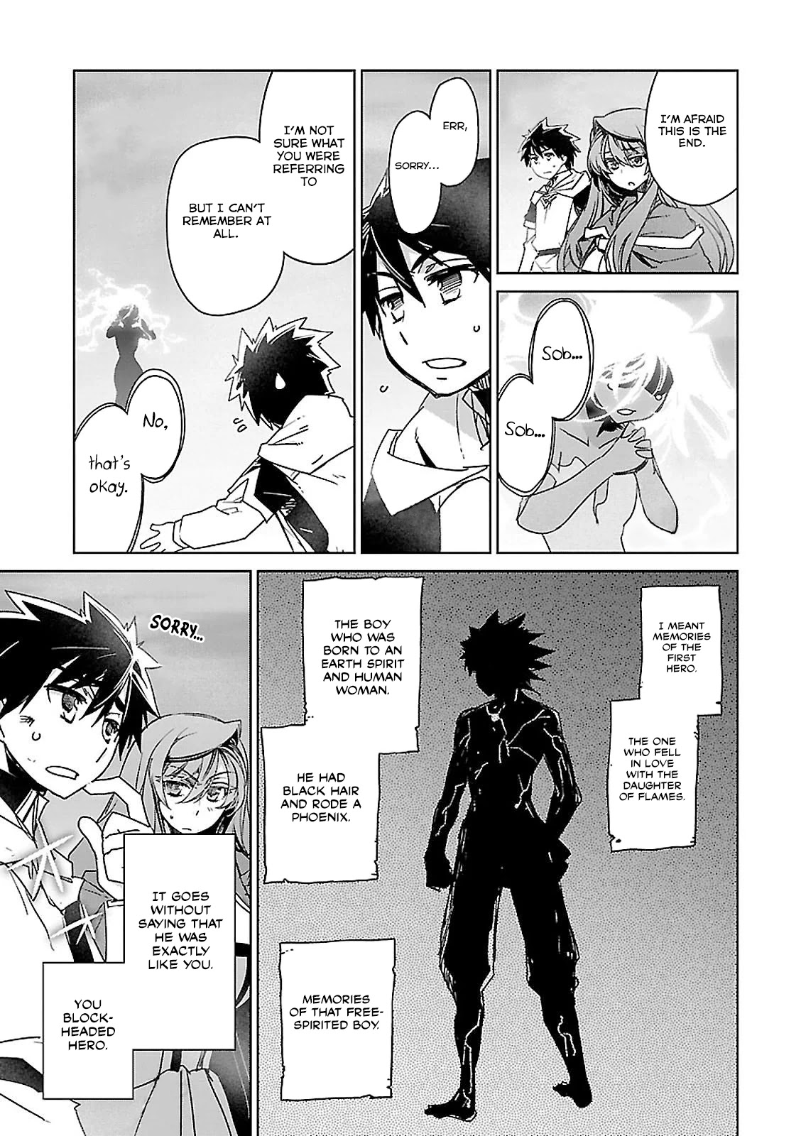 Maoyuu Maou Yuusha - "Kono Watashi no Mono Tonare, Yuusha yo" "Kotowaru!" Chapter 57 page 53 - Chapter 57