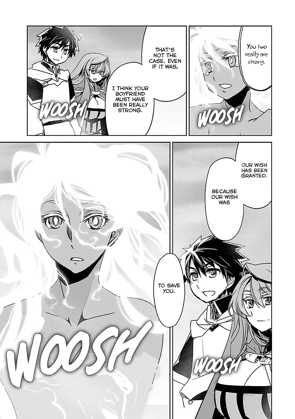 Maoyuu Maou Yuusha - "Kono Watashi no Mono Tonare, Yuusha yo" "Kotowaru!" Chapter 57 page 59 - Chapter 57