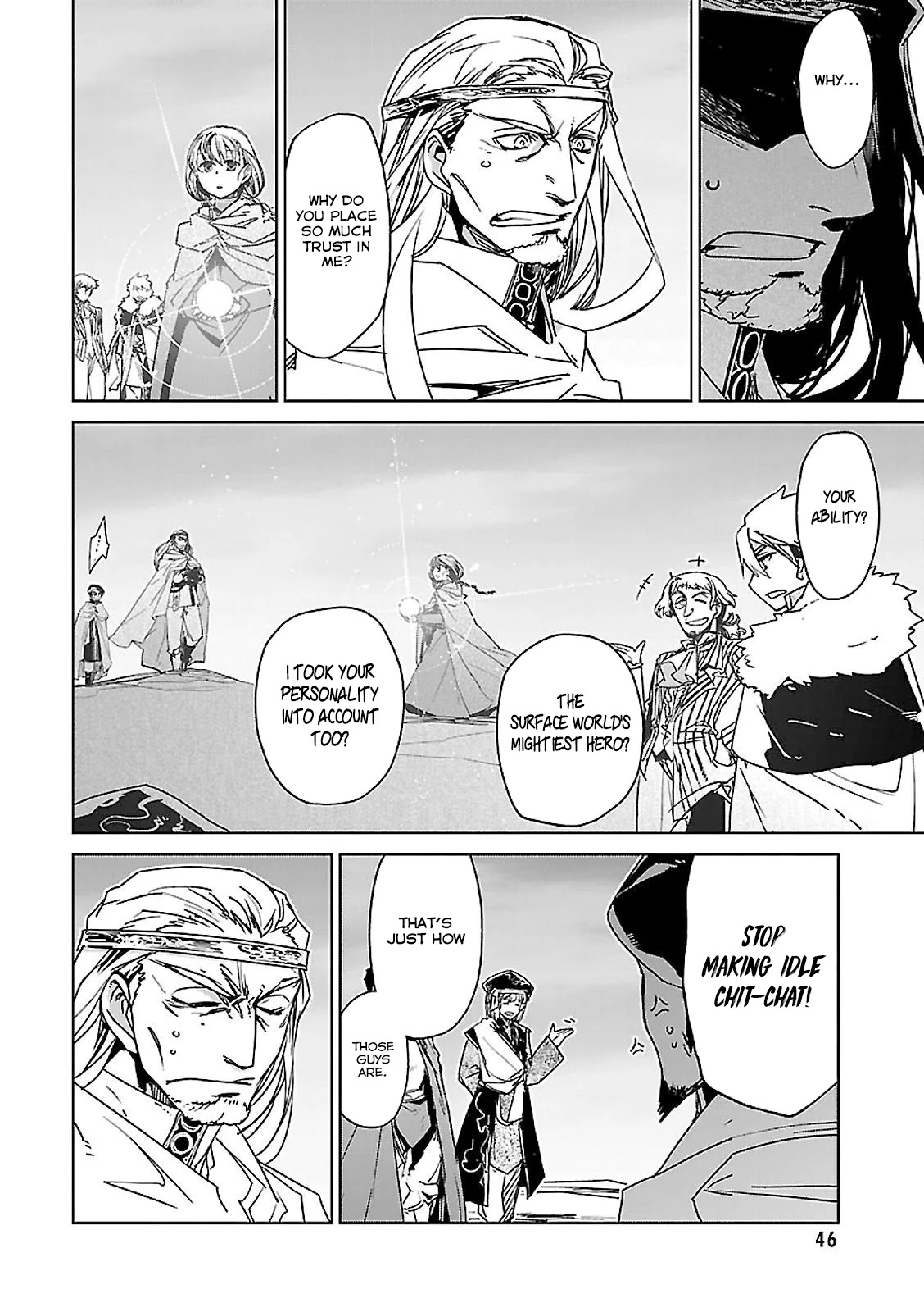 Maoyuu Maou Yuusha - "Kono Watashi no Mono Tonare, Yuusha yo" "Kotowaru!" Chapter 57 page 7 - Chapter 57