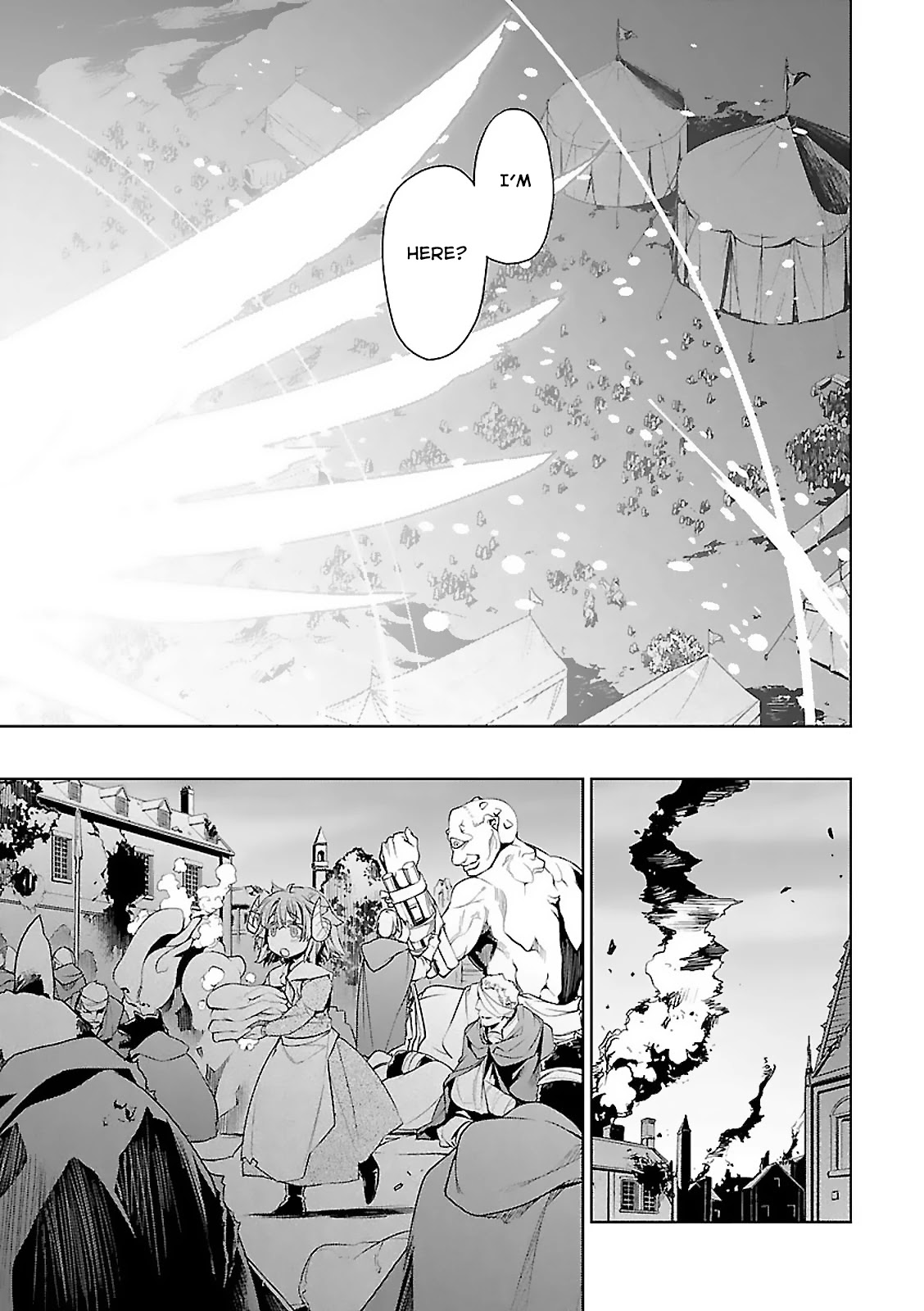 Maoyuu Maou Yuusha - "Kono Watashi no Mono Tonare, Yuusha yo" "Kotowaru!" Chapter 58 page 13 - Chapter 58 [END]