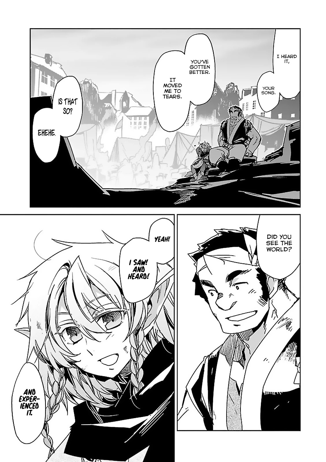 Maoyuu Maou Yuusha - "Kono Watashi no Mono Tonare, Yuusha yo" "Kotowaru!" Chapter 58 page 15 - Chapter 58 [END]