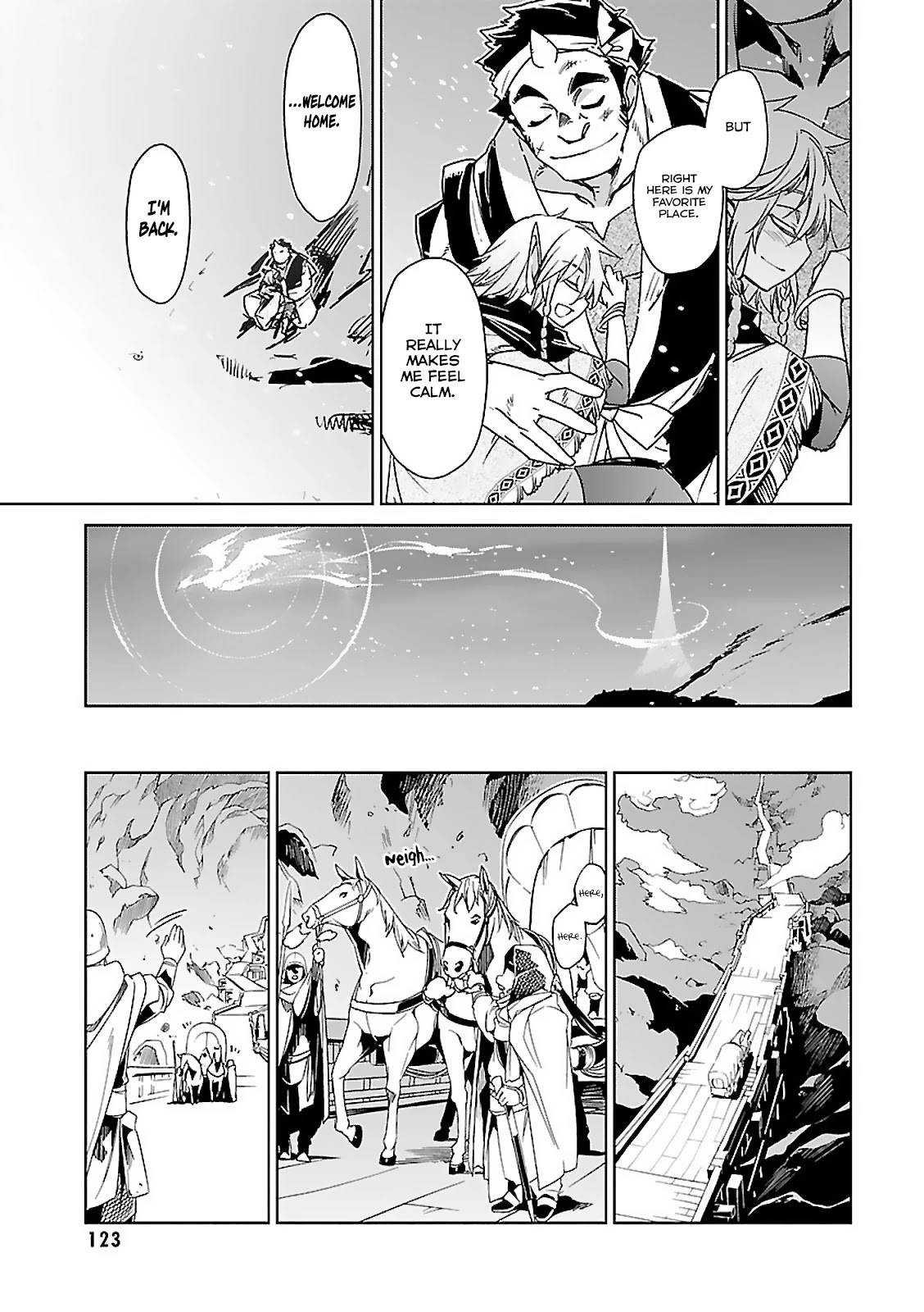 Maoyuu Maou Yuusha - "Kono Watashi no Mono Tonare, Yuusha yo" "Kotowaru!" Chapter 58 page 19 - Chapter 58 [END]