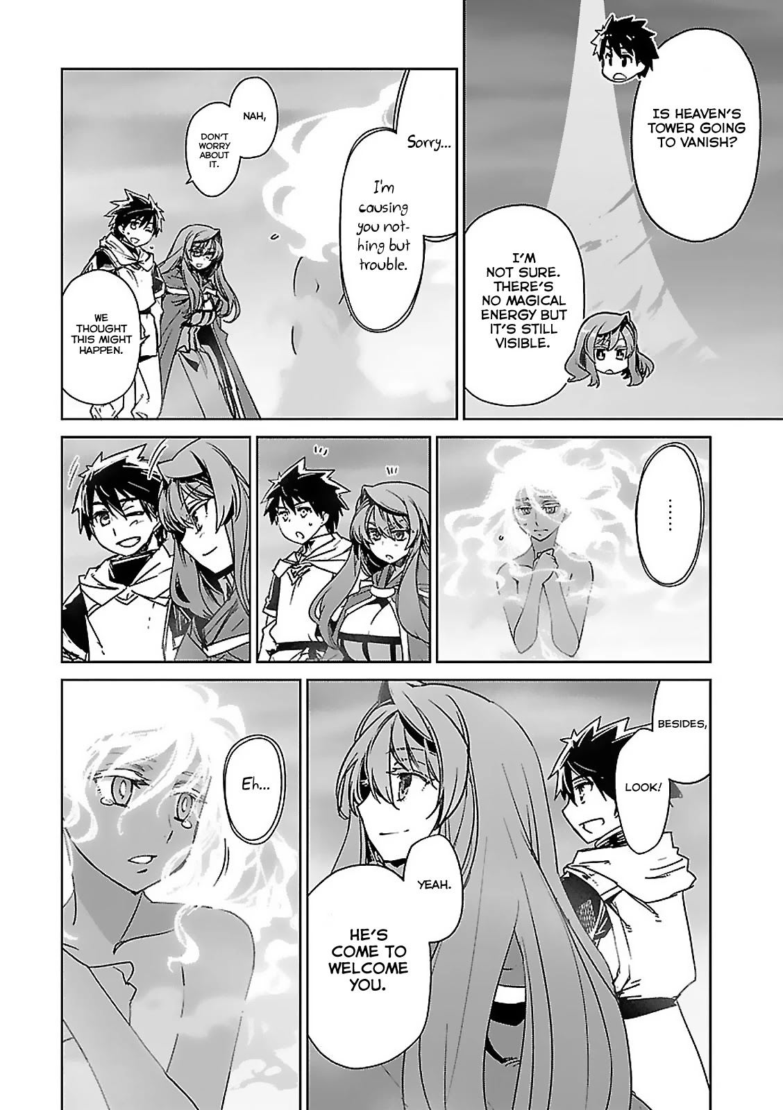 Maoyuu Maou Yuusha - "Kono Watashi no Mono Tonare, Yuusha yo" "Kotowaru!" Chapter 58 page 35 - Chapter 58 [END]