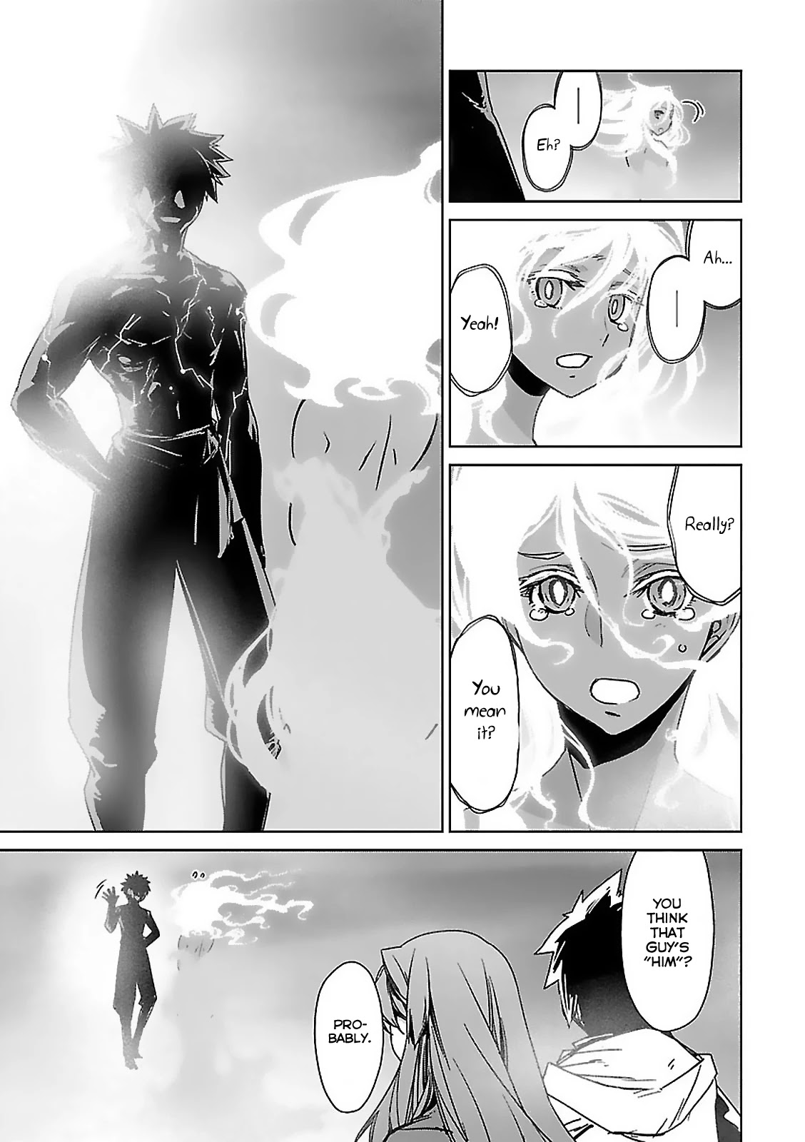 Maoyuu Maou Yuusha - "Kono Watashi no Mono Tonare, Yuusha yo" "Kotowaru!" Chapter 58 page 36 - Chapter 58 [END]