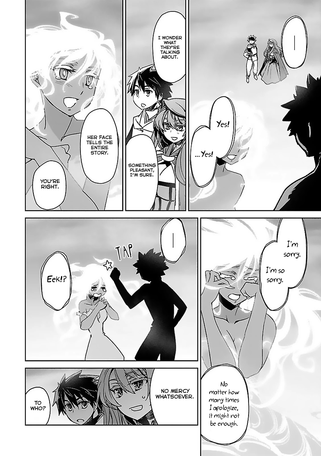 Maoyuu Maou Yuusha - "Kono Watashi no Mono Tonare, Yuusha yo" "Kotowaru!" Chapter 58 page 37 - Chapter 58 [END]