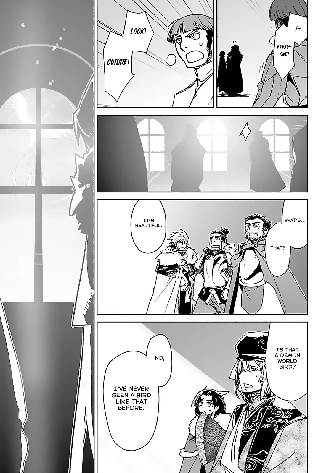 Maoyuu Maou Yuusha - "Kono Watashi no Mono Tonare, Yuusha yo" "Kotowaru!" Chapter 58 page 4 - Chapter 58 [END]