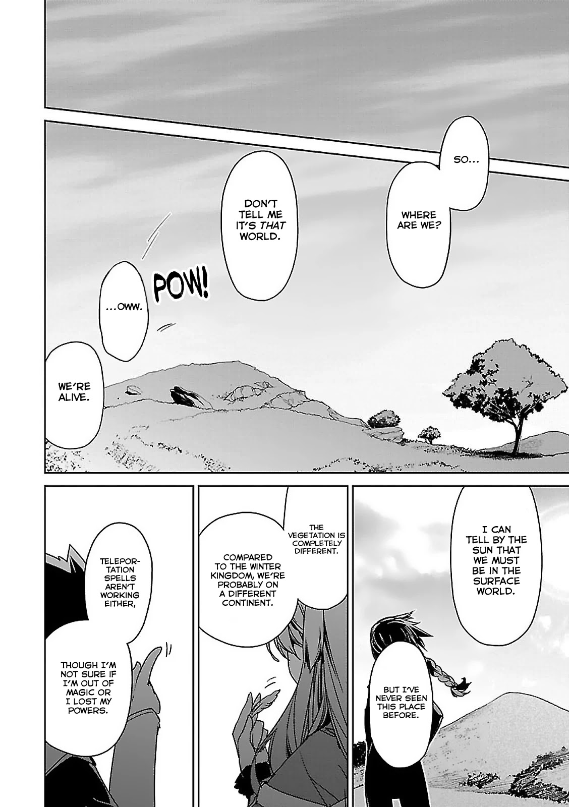 Maoyuu Maou Yuusha - "Kono Watashi no Mono Tonare, Yuusha yo" "Kotowaru!" Chapter 58 page 55 - Chapter 58 [END]