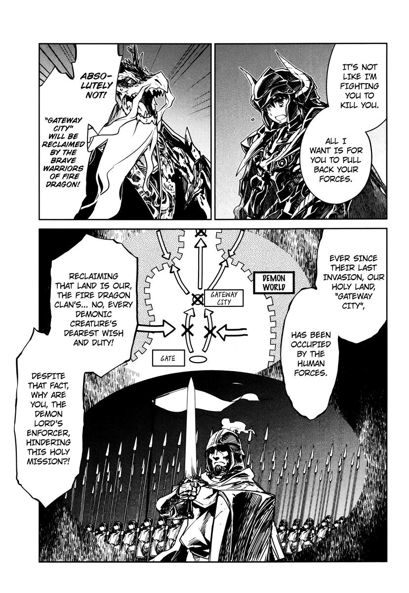 Maoyuu Maou Yuusha - "Kono Watashi no Mono Tonare, Yuusha yo" "Kotowaru!" Chapter 6 page 28 - Chapter 6: Choose One of Two Paths