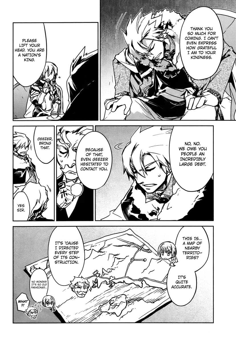 Maoyuu Maou Yuusha - "Kono Watashi no Mono Tonare, Yuusha yo" "Kotowaru!" Chapter 8 page 14 - Chapter 8: The Second Landing Operation to Recover Aurora Island Begins!