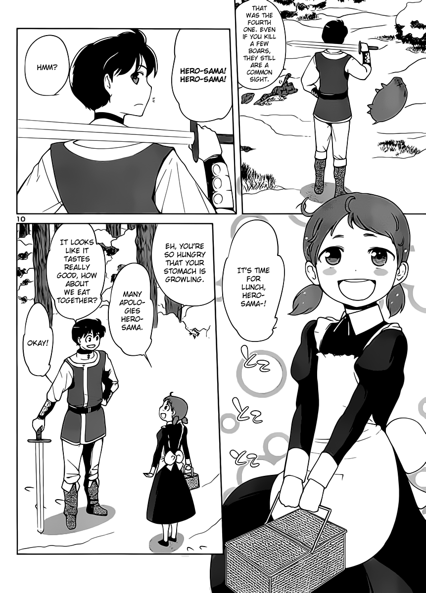 Maoyuu Maou Yuusha - Oka no Mukou e Chapter 3.2 page 12 - Chapter 3 v2 : Female Knight