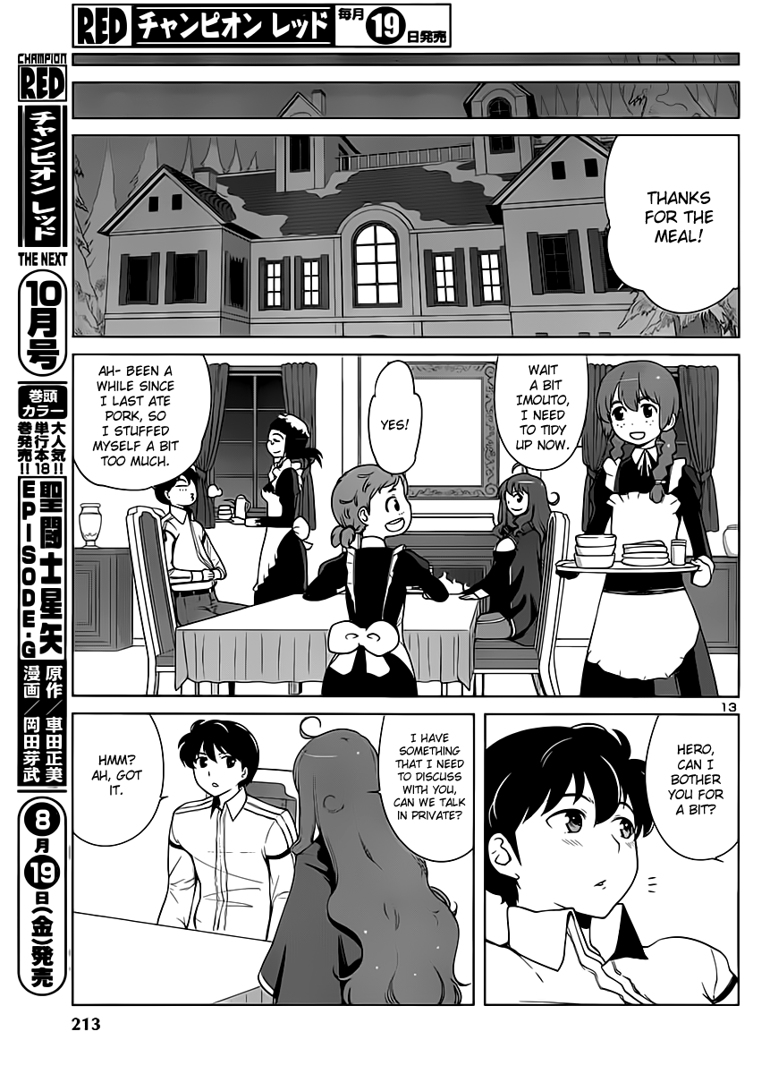 Maoyuu Maou Yuusha - Oka no Mukou e Chapter 3.2 page 15 - Chapter 3 v2 : Female Knight