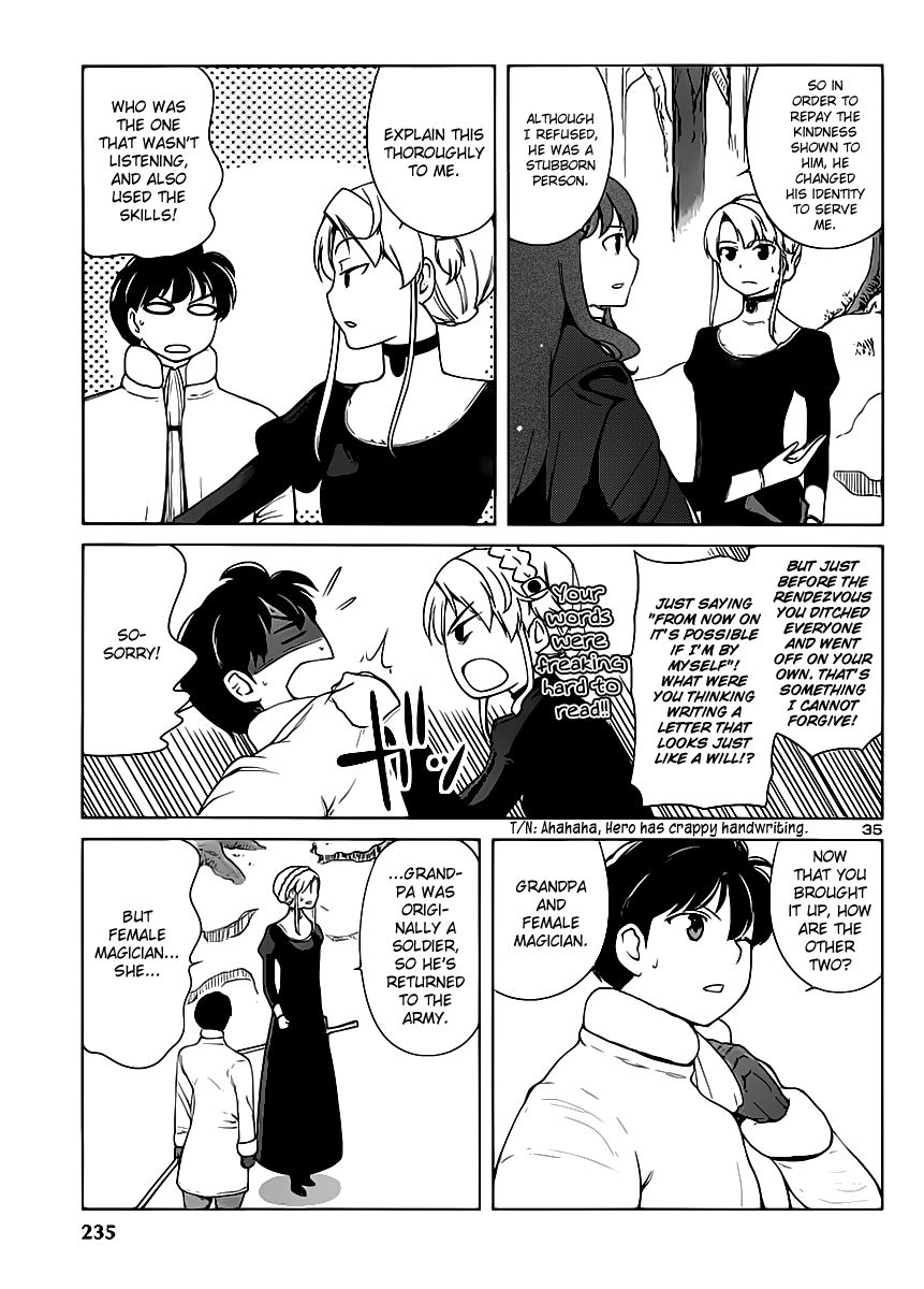 Maoyuu Maou Yuusha - Oka no Mukou e Chapter 3.2 page 37 - Chapter 3 v2 : Female Knight