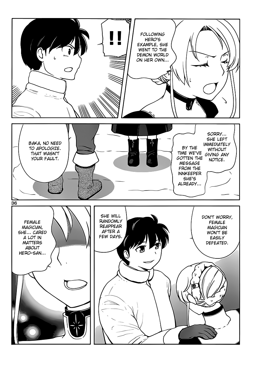 Maoyuu Maou Yuusha - Oka no Mukou e Chapter 3.2 page 38 - Chapter 3 v2 : Female Knight