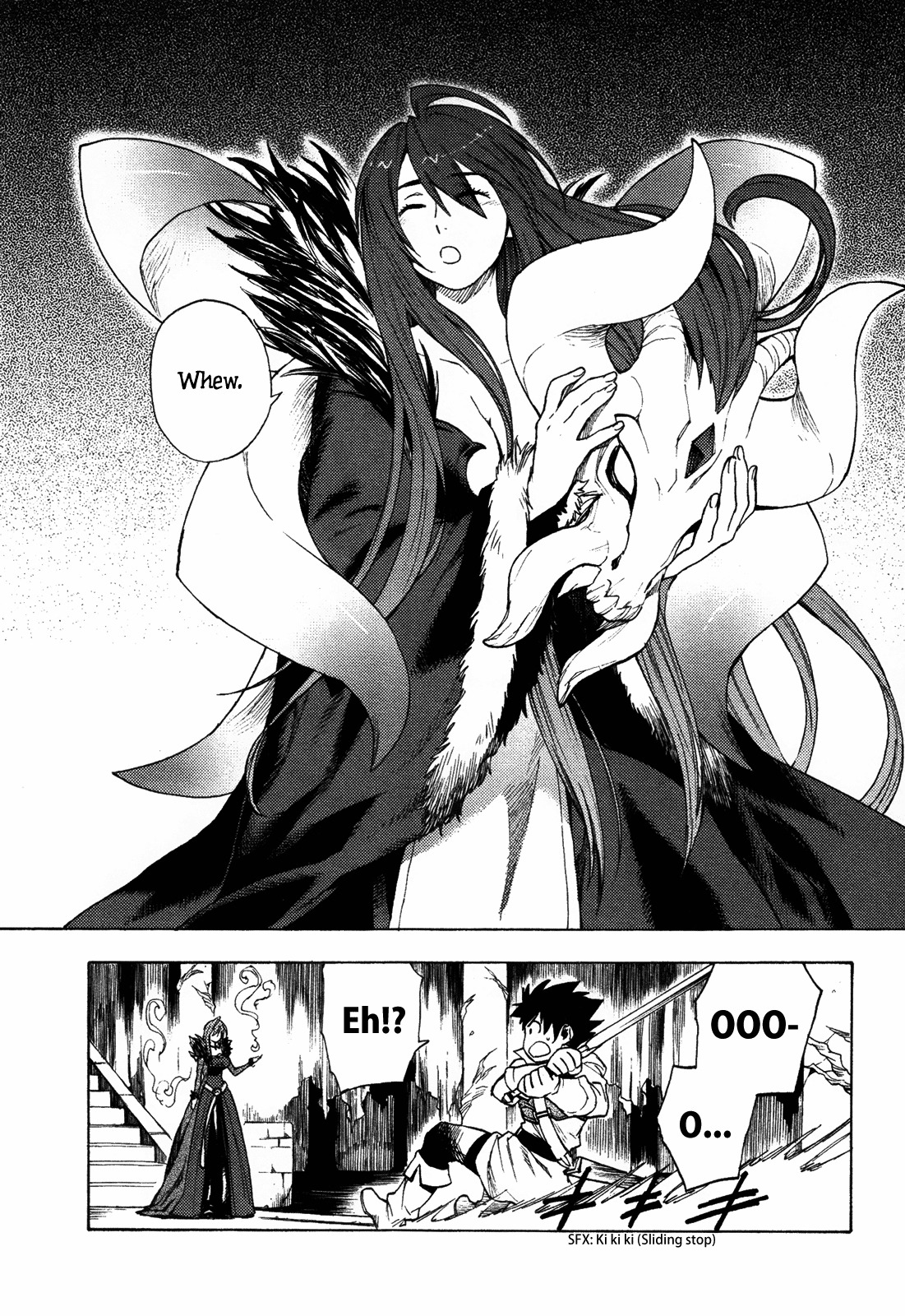 Maoyuu Maou Yuusha Chapter 1 page 18 - Chapter 1: 「Become One of My Own, Yuusha!」 「I Refuse!」