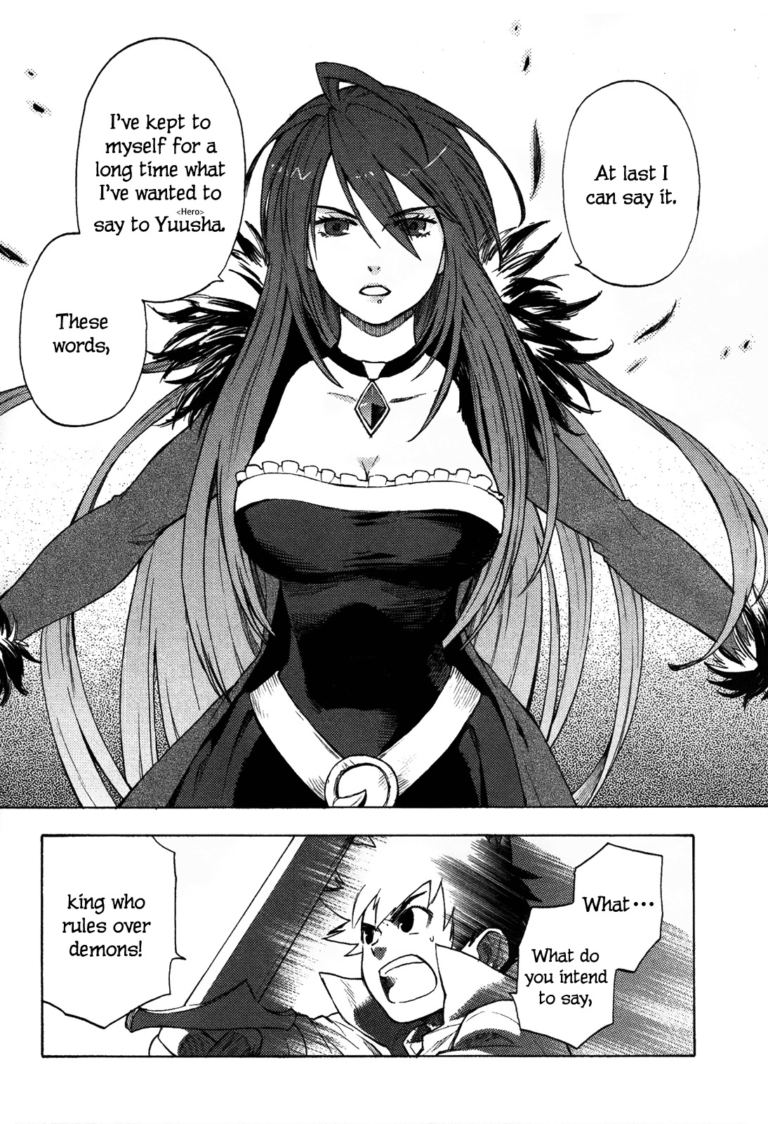 Maoyuu Maou Yuusha Chapter 1 page 21 - Chapter 1: 「Become One of My Own, Yuusha!」 「I Refuse!」