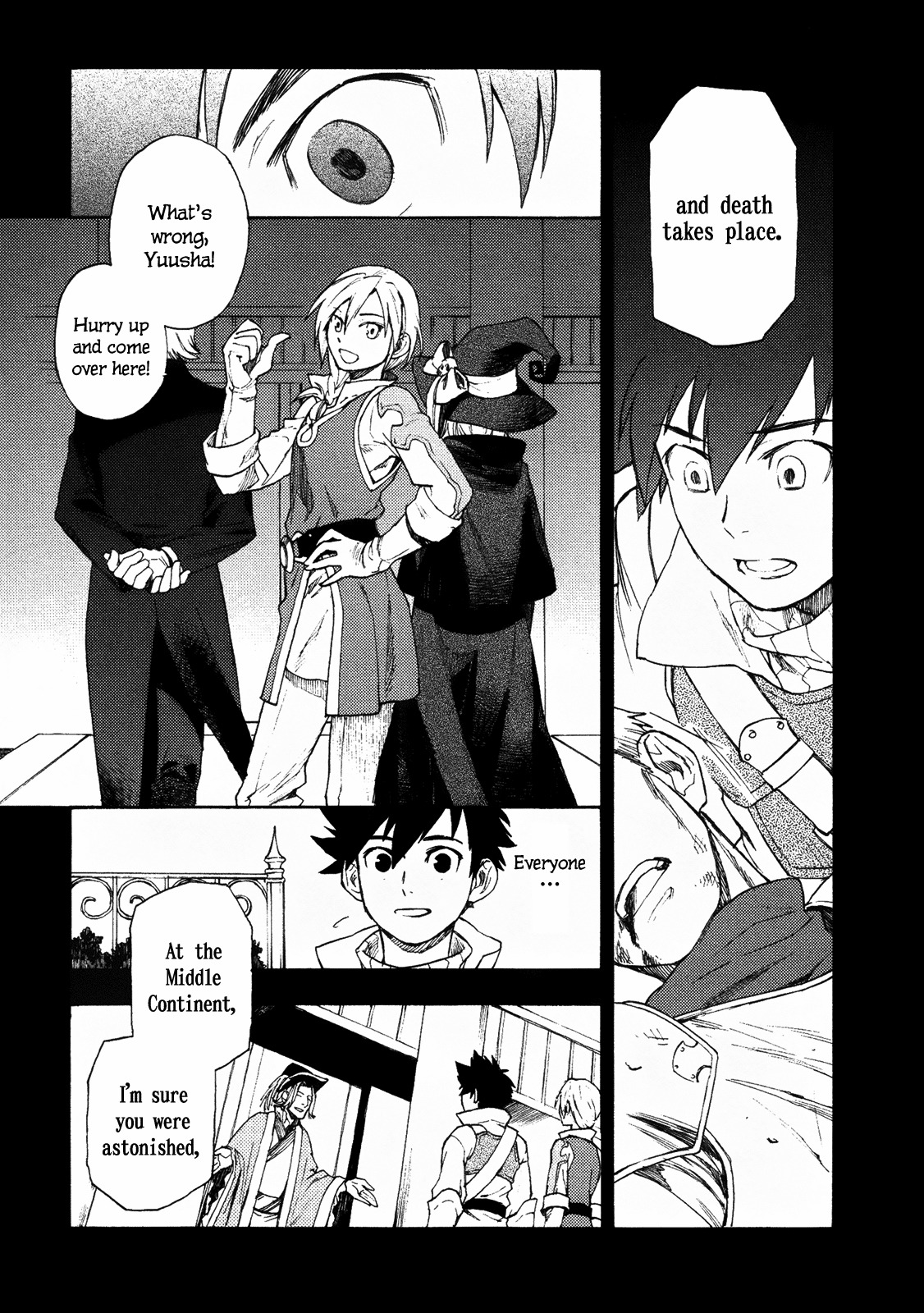 Maoyuu Maou Yuusha Chapter 1 page 28 - Chapter 1: 「Become One of My Own, Yuusha!」 「I Refuse!」