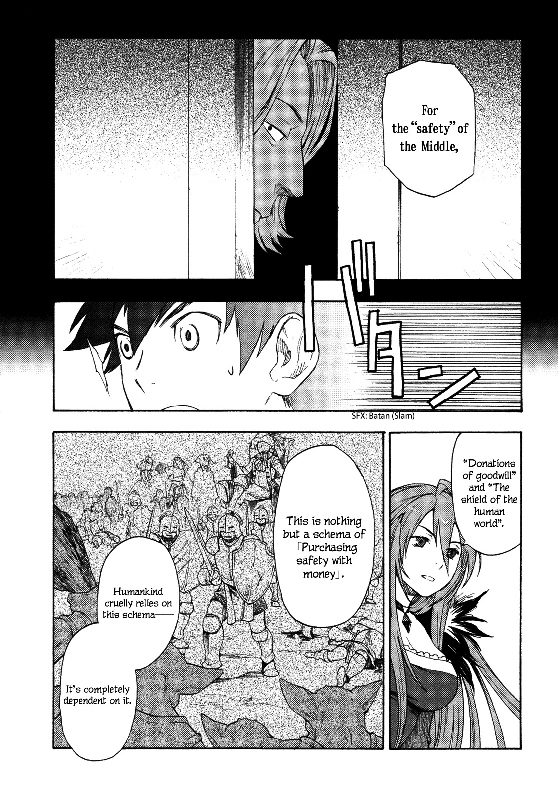 Maoyuu Maou Yuusha Chapter 1 page 31 - Chapter 1: 「Become One of My Own, Yuusha!」 「I Refuse!」