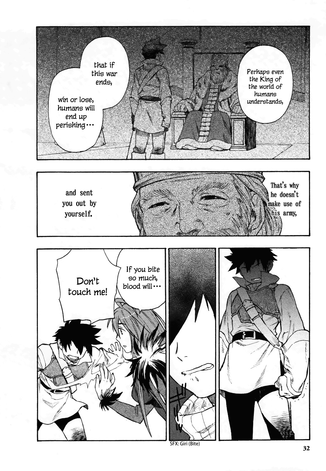Maoyuu Maou Yuusha Chapter 1 page 33 - Chapter 1: 「Become One of My Own, Yuusha!」 「I Refuse!」