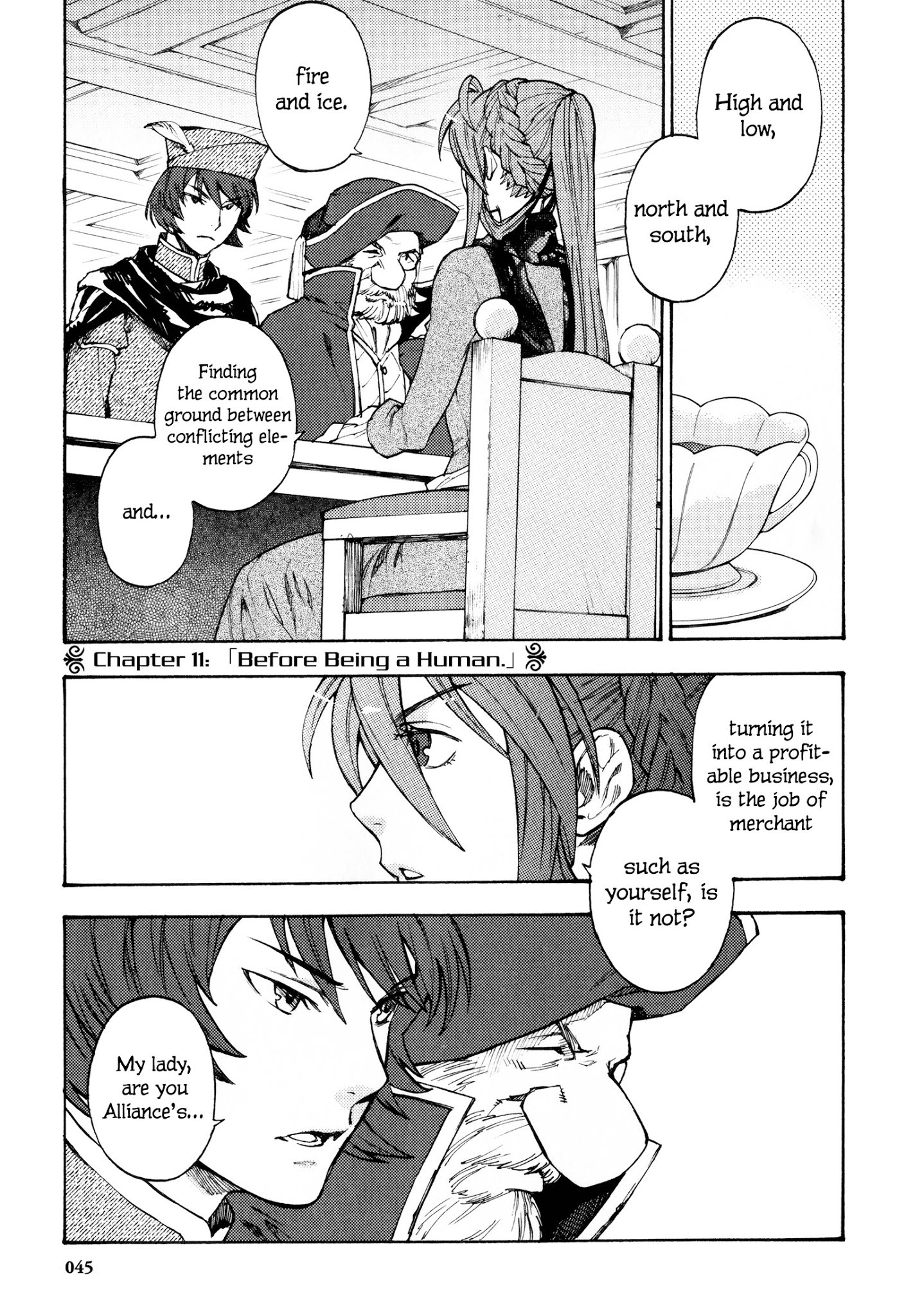 Maoyuu Maou Yuusha Chapter 11 page 3 - Chapter 11: 「Before Being a Human...」