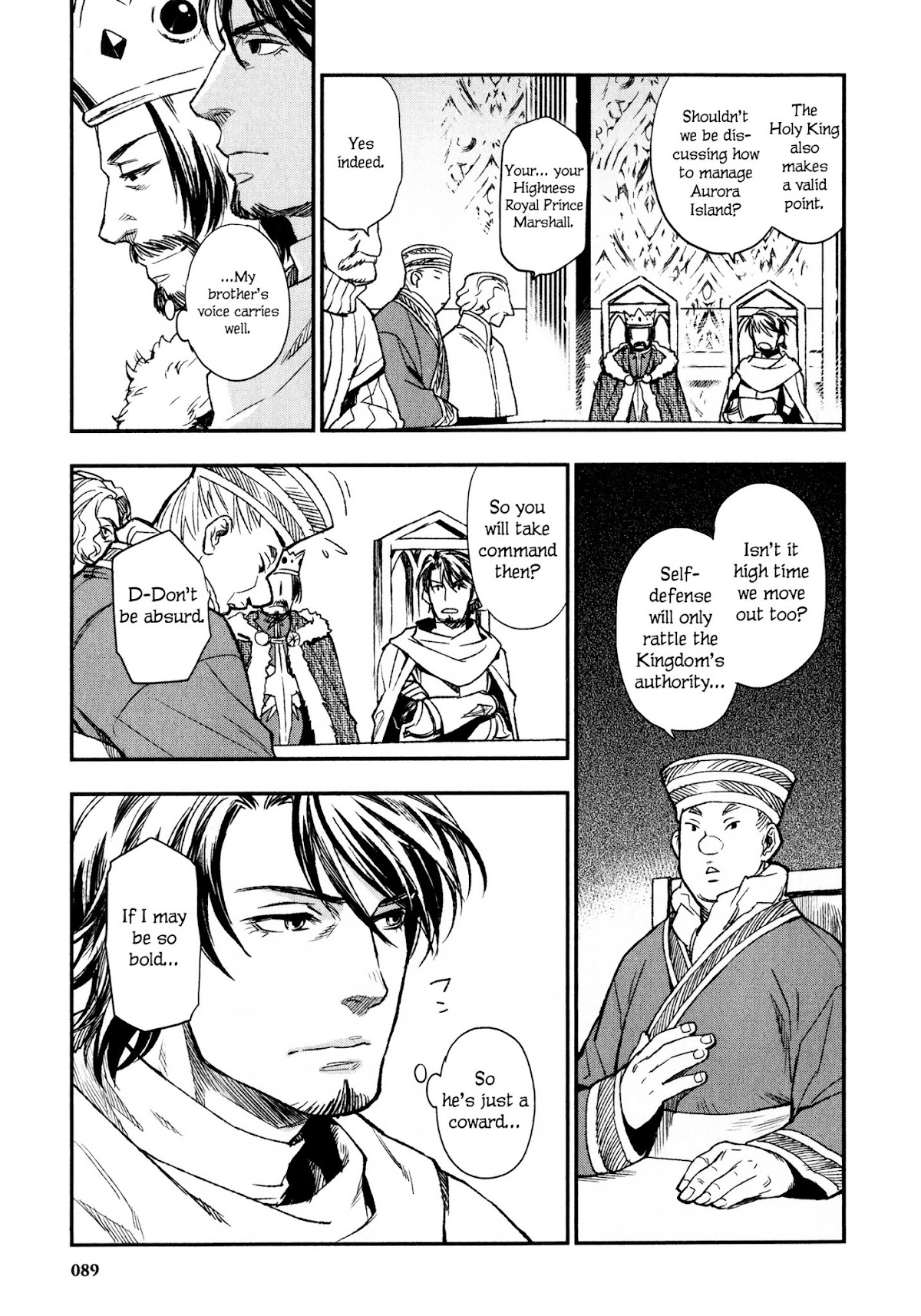 Maoyuu Maou Yuusha Chapter 13 page 4 - Chapter 13: 「Command to Retake Island of Light」