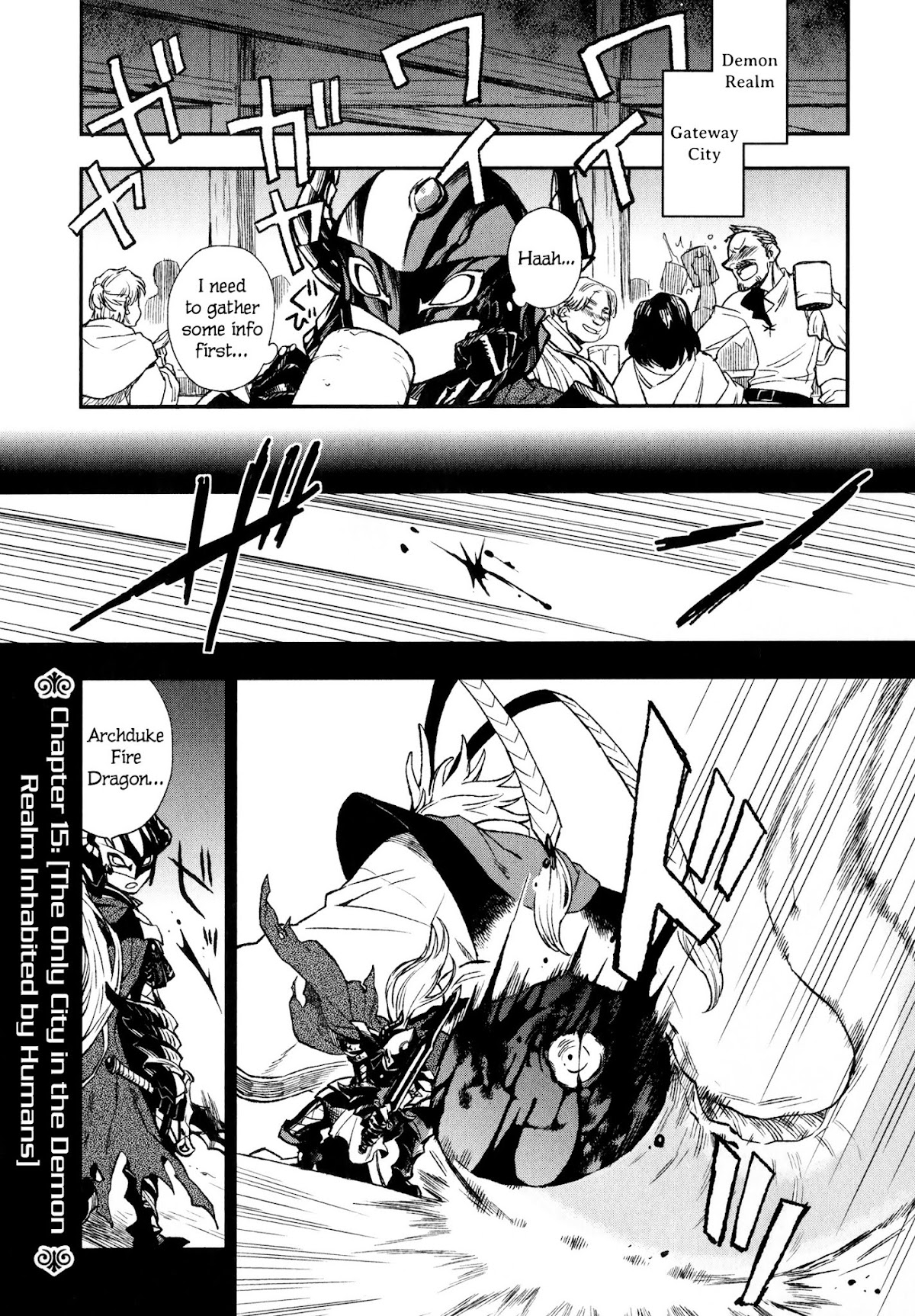 Maoyuu Maou Yuusha Chapter 15 page 3 - Chapter 15: 「The One Town in the Makai Inhabited by Humans」