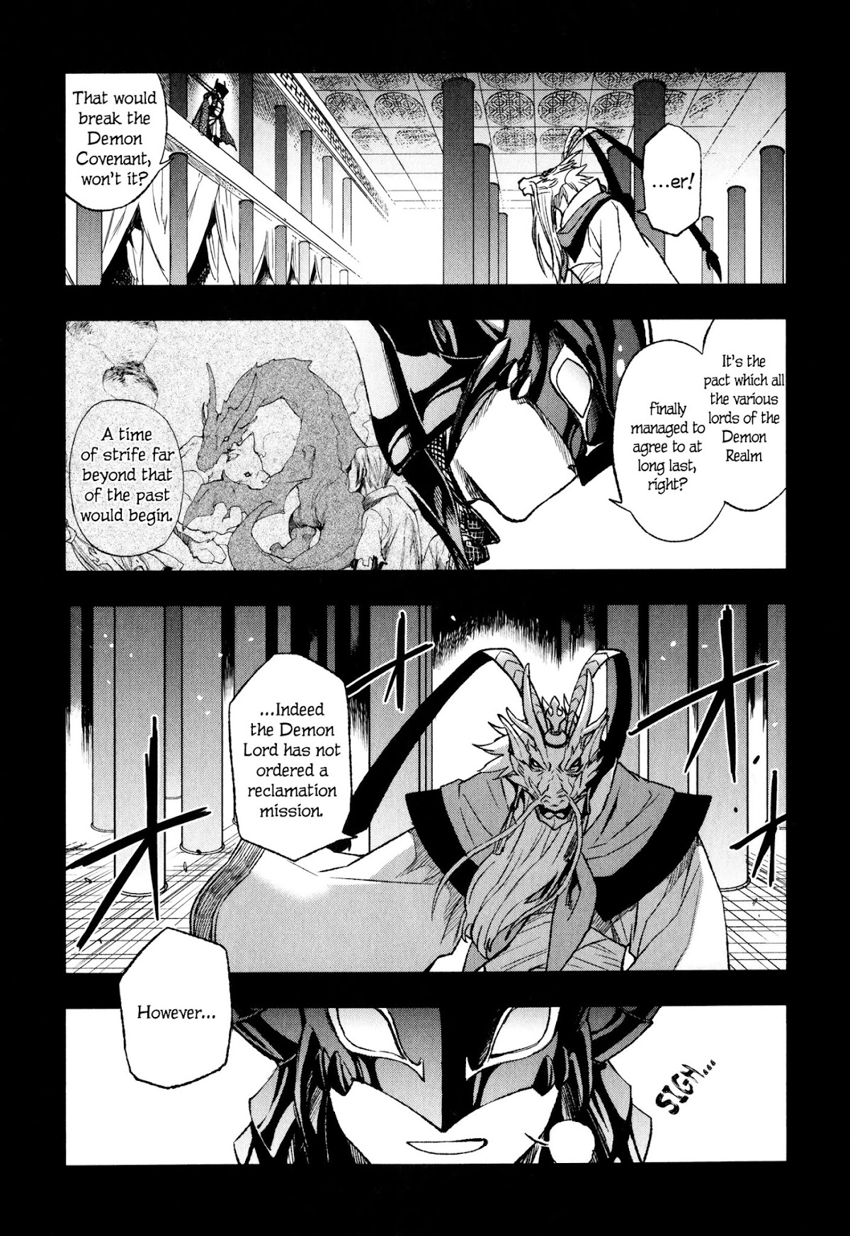Maoyuu Maou Yuusha Chapter 15 page 7 - Chapter 15: 「The One Town in the Makai Inhabited by Humans」