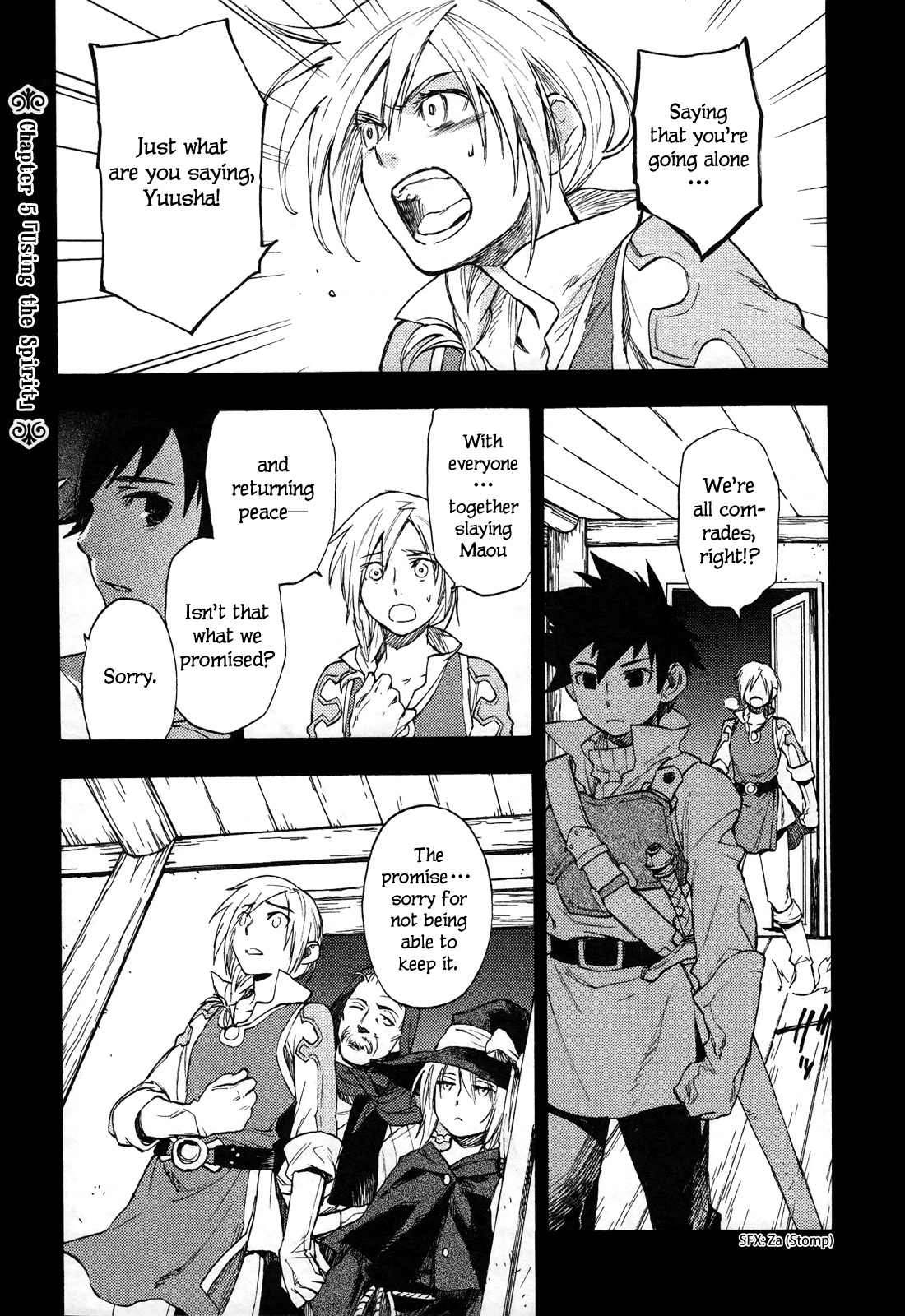 Maoyuu Maou Yuusha Chapter 5 page 3 - Chapter 5: 「Using the Spirits」