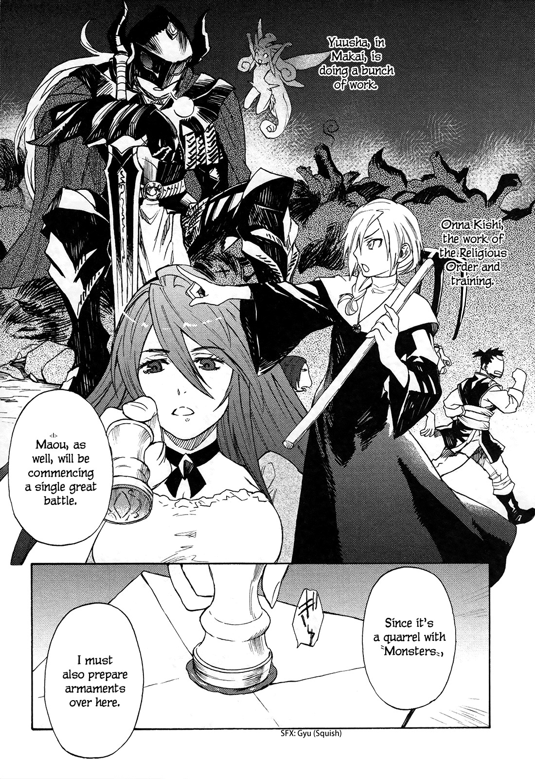Maoyuu Maou Yuusha Chapter 6 page 19 - Chapter 6: 「"Monster"」