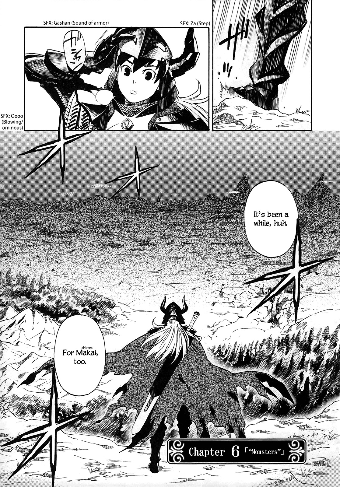 Maoyuu Maou Yuusha Chapter 6 page 3 - Chapter 6: 「"Monster"」