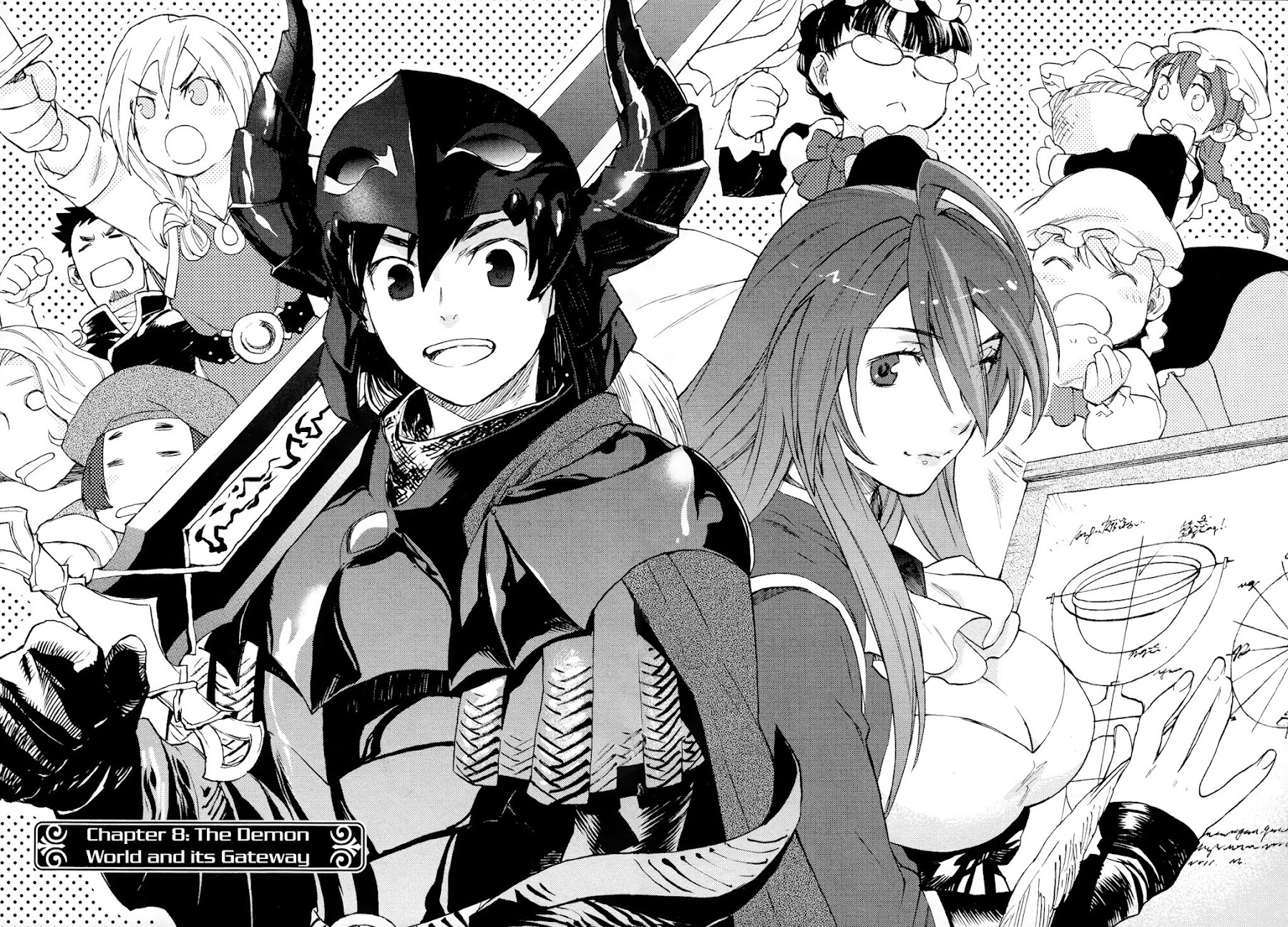 Maoyuu Maou Yuusha Chapter 8 page 9 - Chapter 8: 「The Entrance of the Demon World」