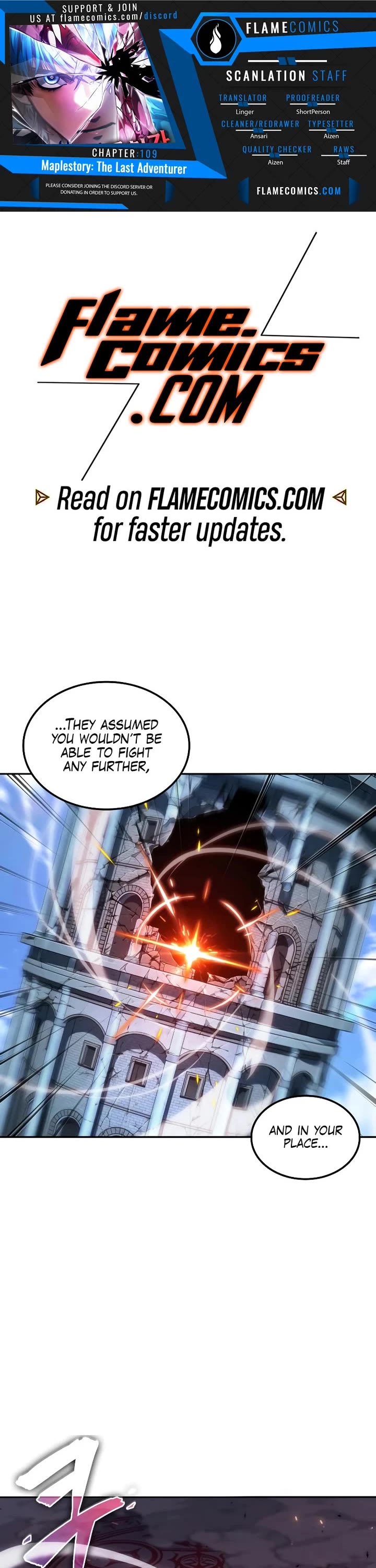 Maplestory: The Last Adventurer Chapter 109 page 1 - Chapter 109