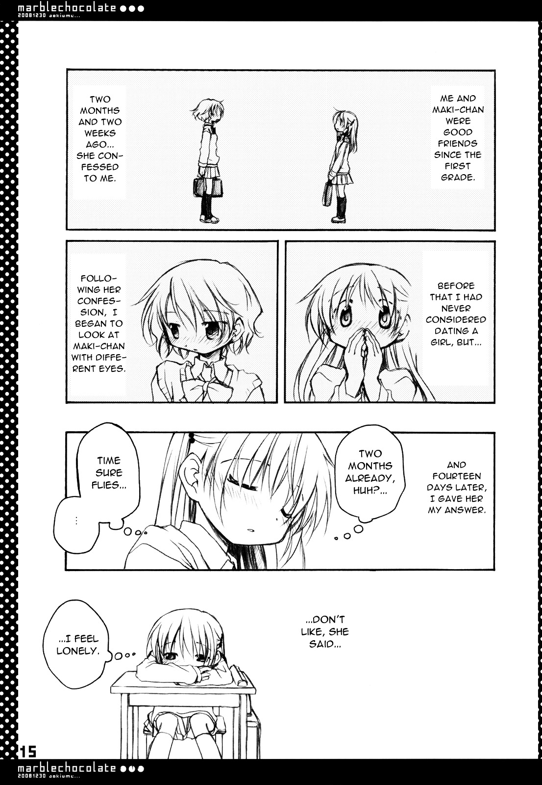 marblechocolate Chapter 0 page 15 - Chapter 0 : [Oneshot]