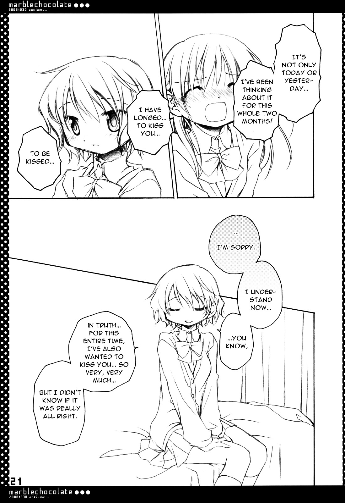 marblechocolate Chapter 0 page 21 - Chapter 0 : [Oneshot]