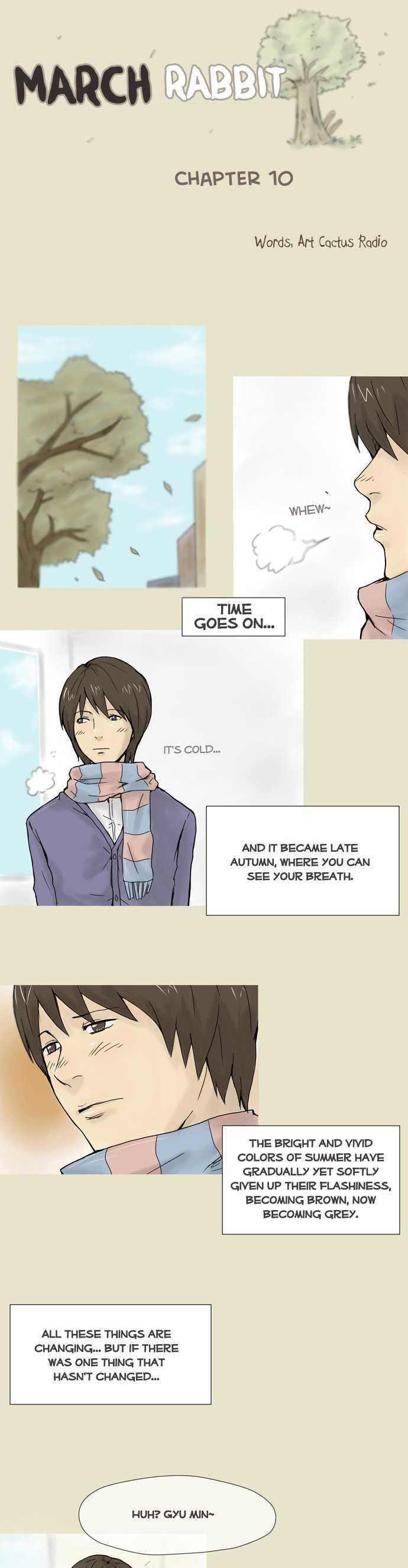 March Rabbit Chapter 10 page 1 - Chapter 10