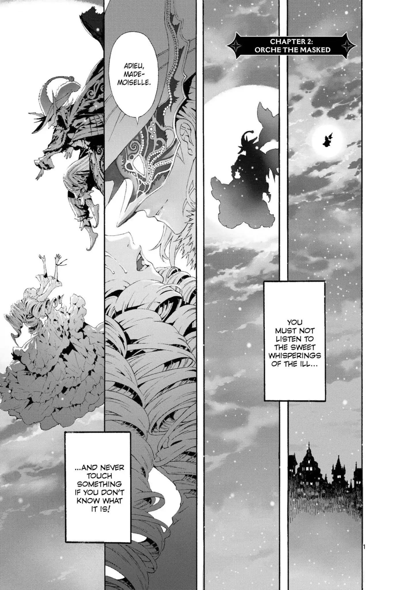 March Story Chapter 1.0-5 page 1 - Vol.1 Chapter Two: Orche the Masked